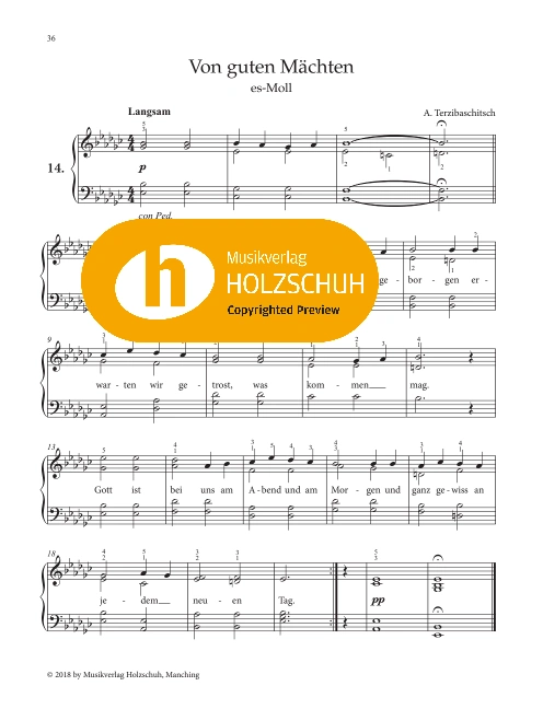 Von guten Mächten es-Moll